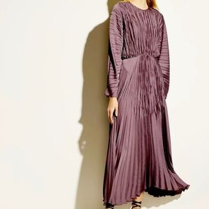 Gorgeous Vince Pleated Dress NWT XS